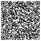 QR code with J J's Plus Size Fashion contacts