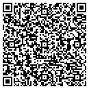 QR code with 3 Day Blinds contacts