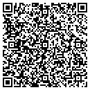 QR code with P & K Gutter Service contacts