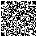 QR code with P & C Trucking contacts