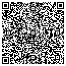 QR code with E & A Towing contacts