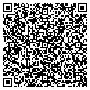 QR code with E&R Distributing contacts