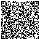 QR code with P & K Gutter Service contacts