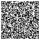 QR code with K P Storage contacts