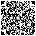 QR code with B B & T contacts