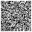 QR code with B&G Car Wash contacts