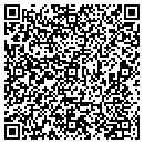 QR code with N Watts Storage contacts