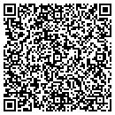 QR code with B & L Locksmith contacts