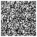 QR code with E Rene Bidez CPA contacts