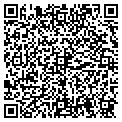 QR code with H & P contacts