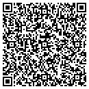 QR code with H and A Ranch contacts