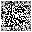 QR code with H Js Cleaning Service contacts
