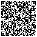 QR code with D V D contacts