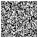 QR code with J B Burgers contacts