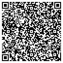 QR code with K West Printing contacts