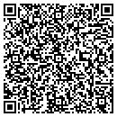 QR code with T & W Storage contacts