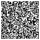 QR code with H & H Stables contacts