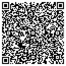 QR code with P K Brock contacts