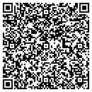 QR code with K & B Service contacts
