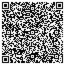 QR code with B J's Snack Bar contacts