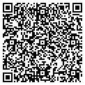 QR code with D & J contacts