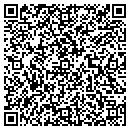 QR code with B & F Bonding contacts