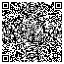 QR code with B & T Logging contacts