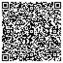 QR code with B & B Custom Service contacts