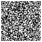 QR code with B J Custom Quilting & Fabric contacts