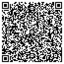 QR code with H & W Pools contacts