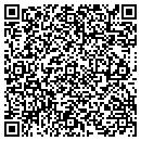 QR code with B and B Siding contacts