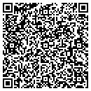 QR code with R & R Video contacts