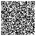QR code with E & A Cafe contacts