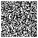 QR code with E & V Trucking contacts