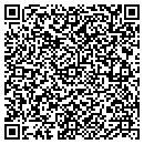 QR code with M & B Printing contacts