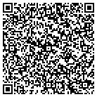QR code with A A A Heating & Cooling contacts