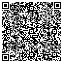 QR code with V & V Variety Store contacts