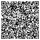 QR code with P R Battle contacts
