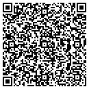 QR code with F P Printing contacts