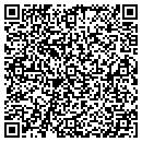 QR code with P JS Petals contacts