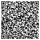 QR code with B & D's Cafe contacts