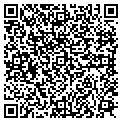 QR code with P C D S contacts