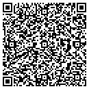 QR code with J B Glassman contacts