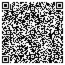 QR code with P W Reed OD contacts