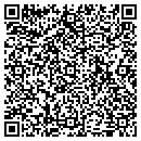 QR code with H & H Ice contacts