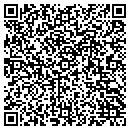 QR code with P B E Inc contacts