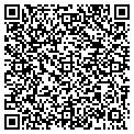QR code with B & D Ind contacts