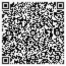 QR code with B & J Sports contacts