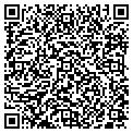 QR code with P M & E contacts