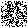 QR code with B & P Roofing contacts